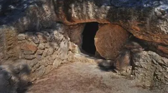 The stone has been rolled away